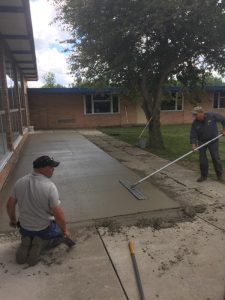 HS Courtyard Updates