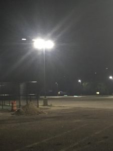 HS Parking Lot Lights